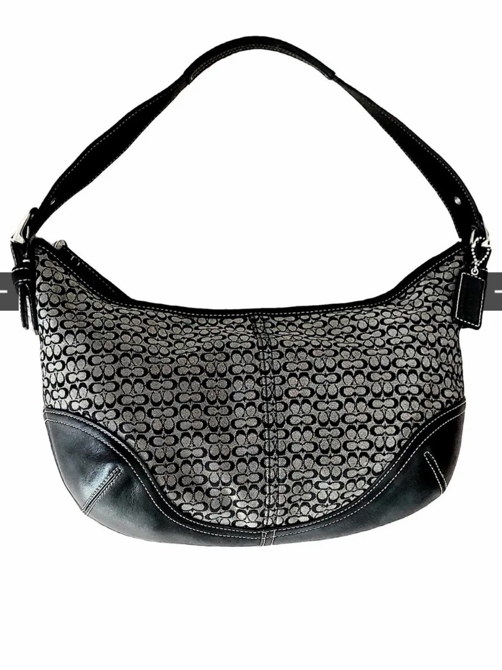 Black‎ and Grey Coach Soho bag and purse set - Picture 2 of 13